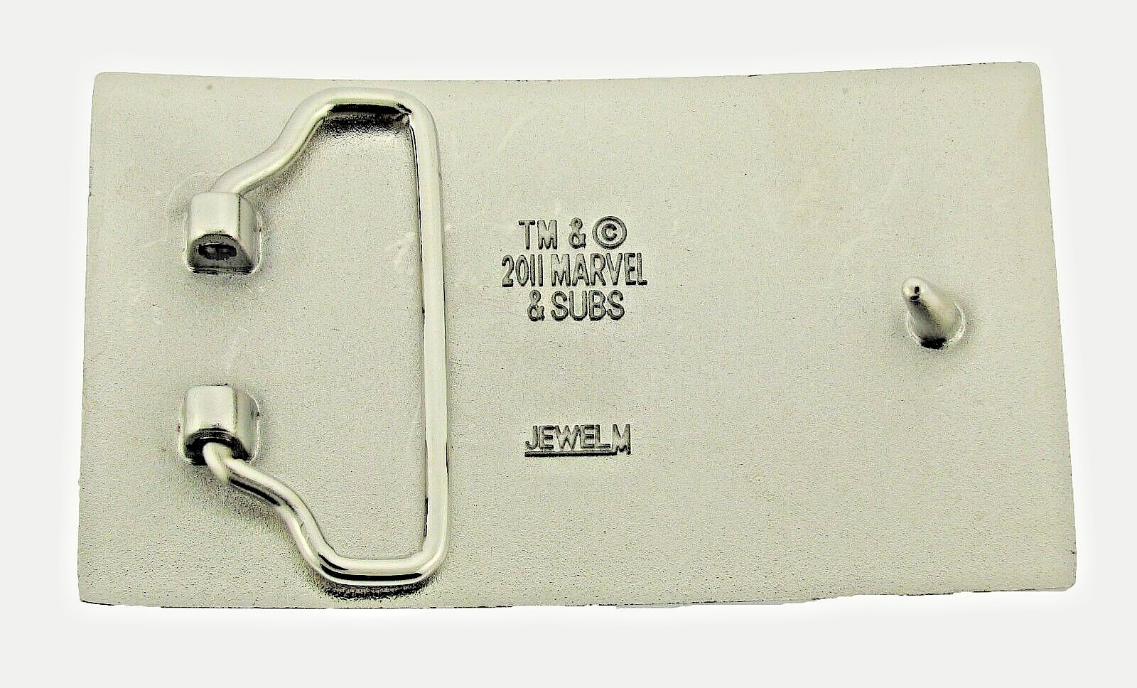 The Mighty Thor Silver Belt Buckle Marvel Comics Hammer Logo Officially Licensed