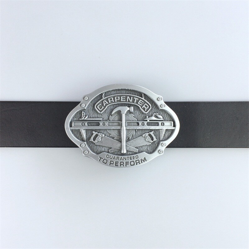 Vintage Style Carpenter Trades Belt Buckle Gurtelschnalle also Stock in the US