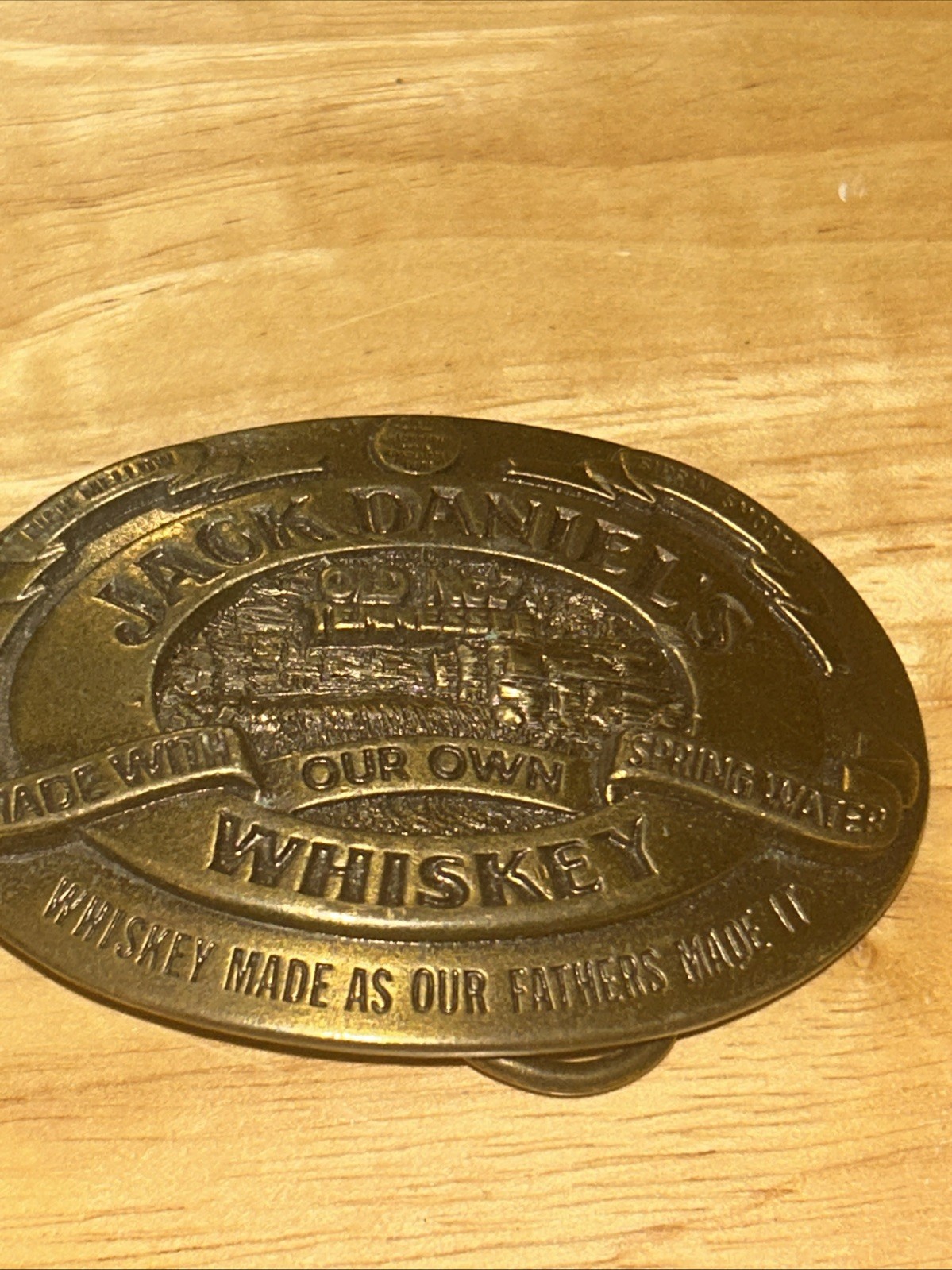 Jack Daniels Old No. 7 Tennessee Whiskey Belt Buckle – Made As Our Fathers Made