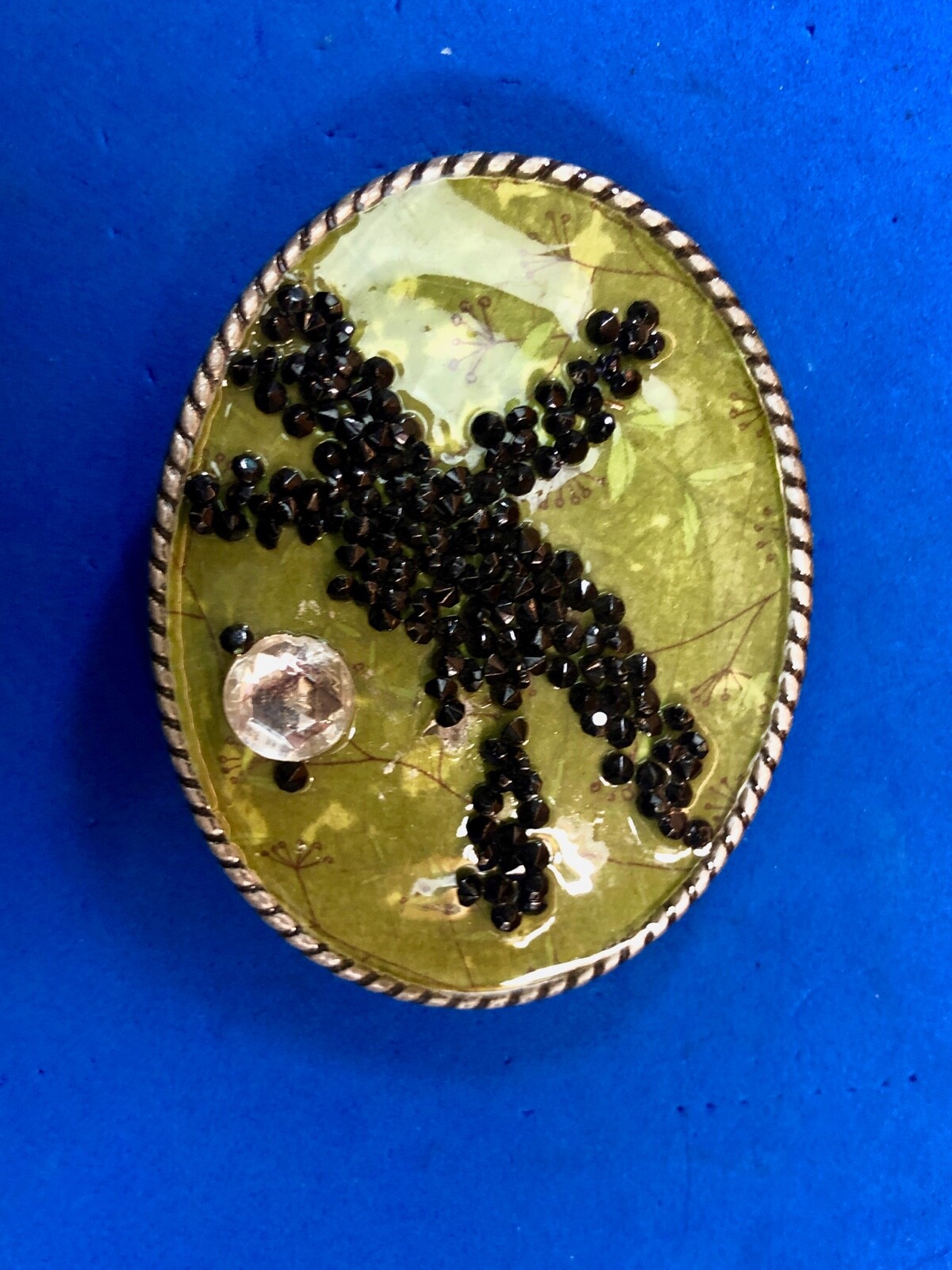 Unique IVAN western belt buckle – Stone Art Artisan pattern starfish design