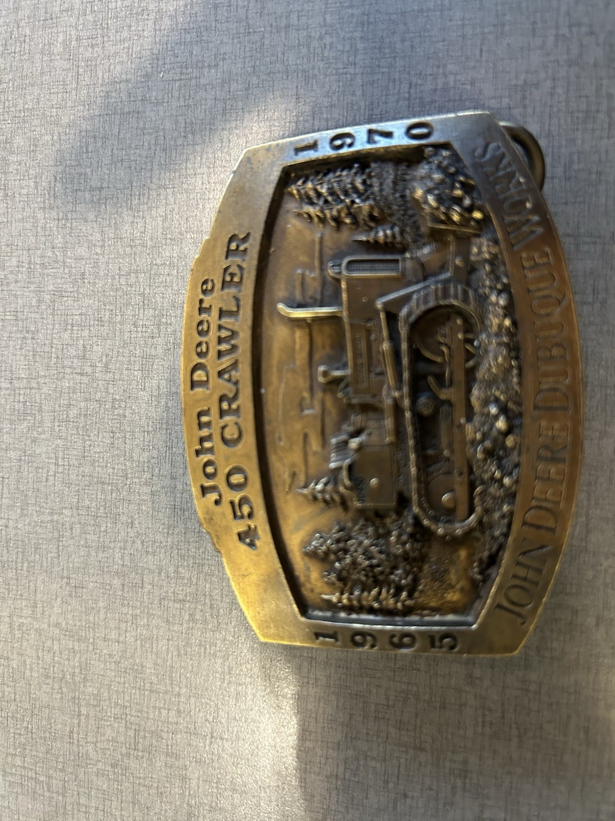 John Deere 450 Crawler 1965-1970 Dubuque Works BRASS 1 Of 2500 Limited Edition