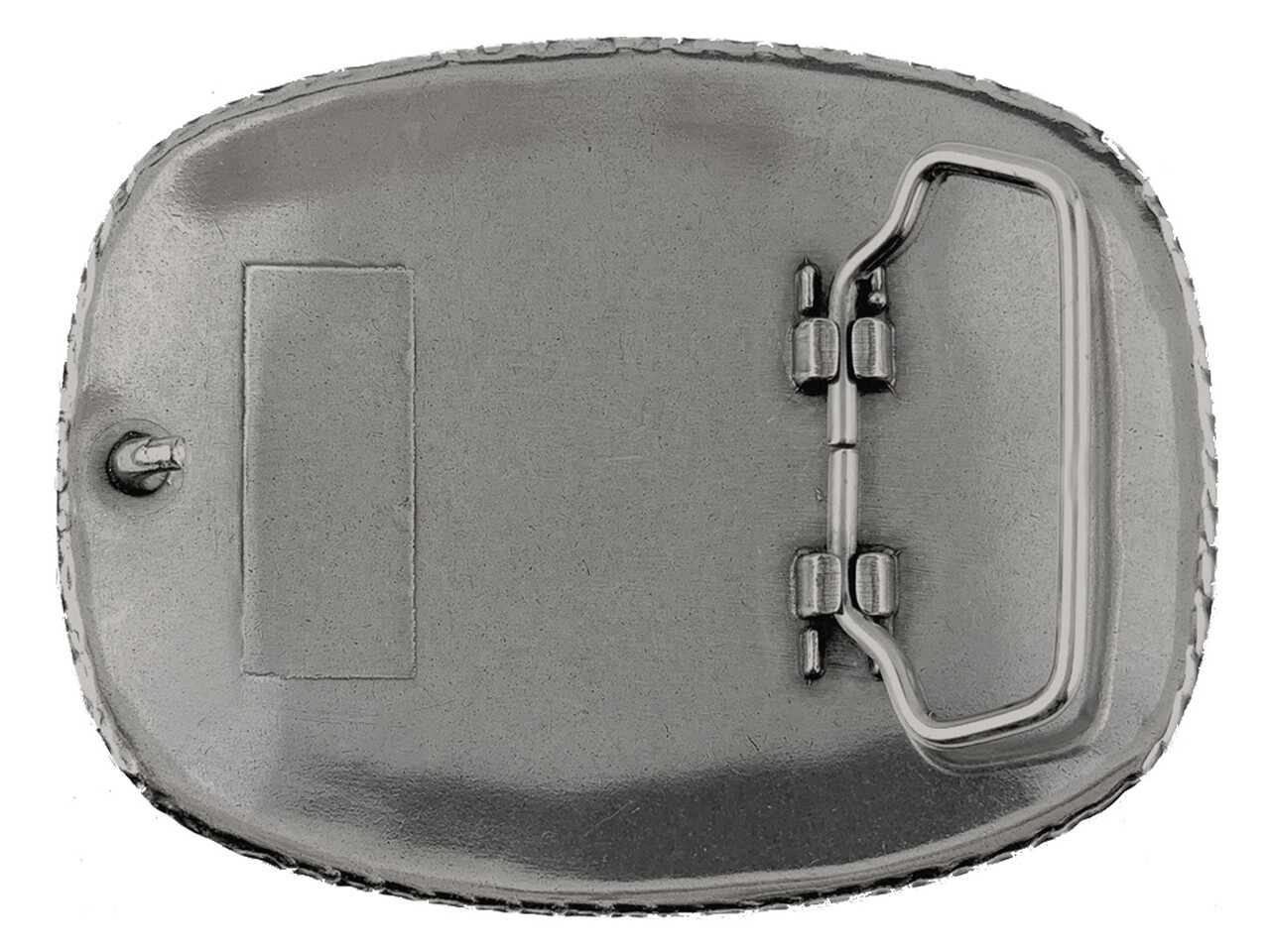 Western Cowgirl Cowboy Antique Engraved Rope Edge Belt Buckle fits 1-1/2&Prime; Strap