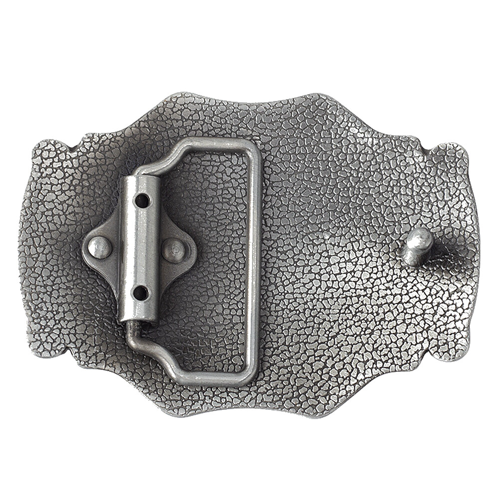Cow Bull Belt Buckle Cowboy Cowgirl Native American Motorcyclist (YCW-01-S)