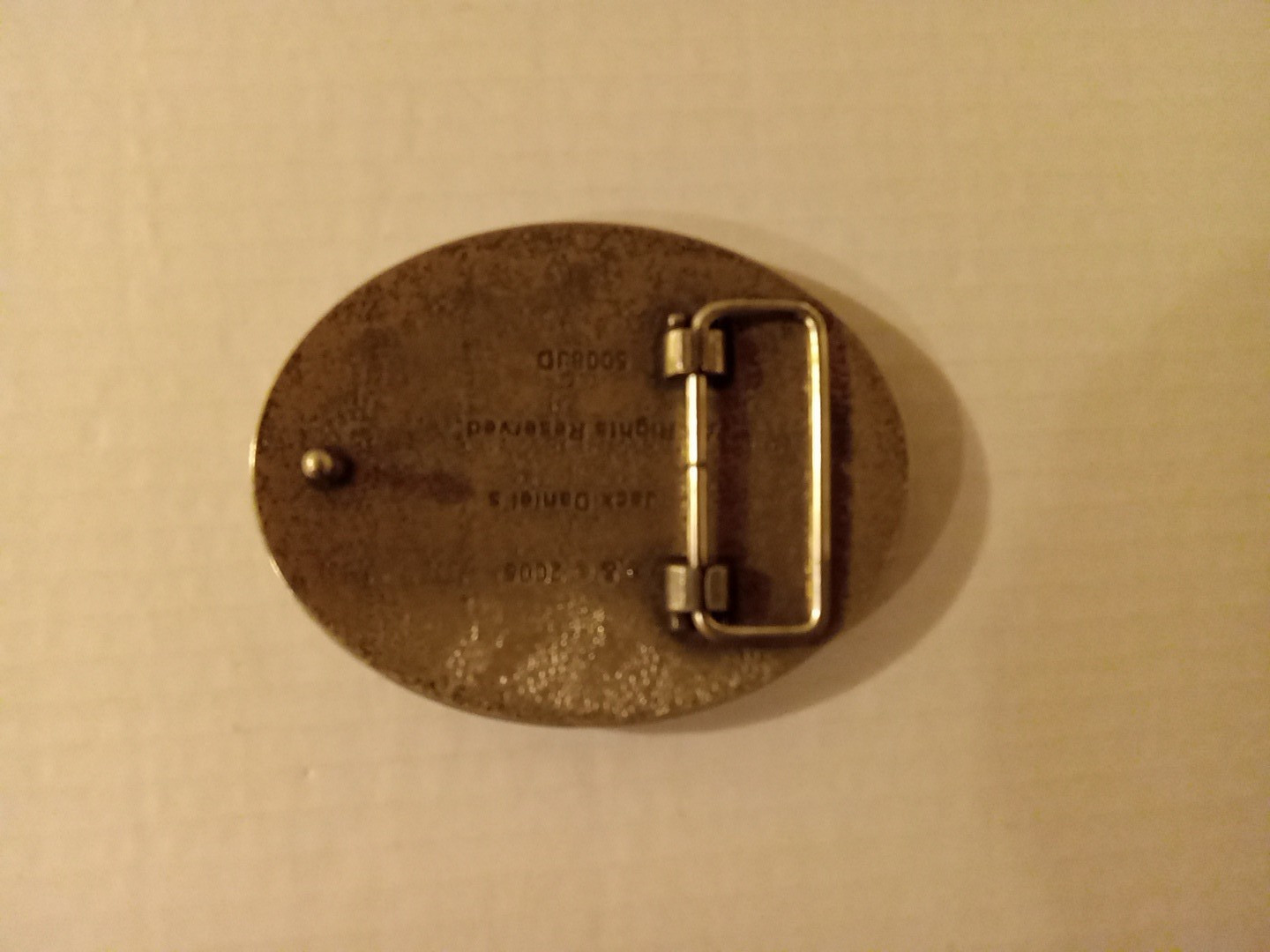 2005 Jack Daniel&rsquo;s Old No. 7 Brand Whiskey 5008JD Belt Buckle