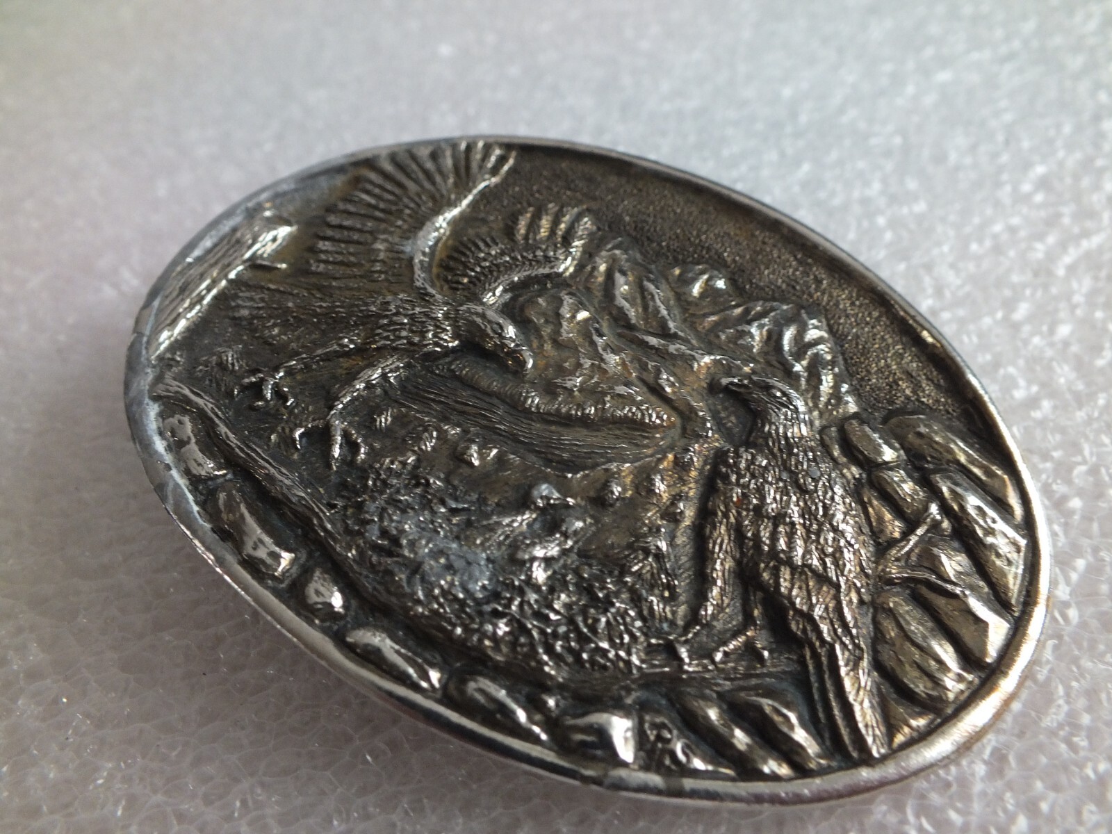 Vintage – Belt Buckle with Eagle – Donohue Enterprises – DENVER – Rita Stewart