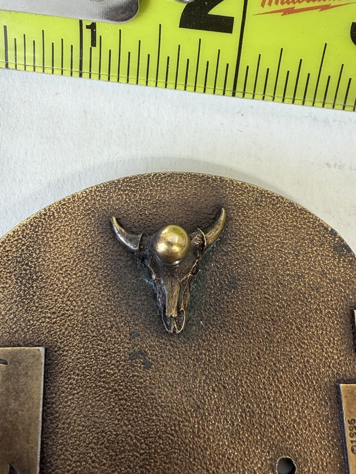 Vintage Belt Buckle, Brass, Reddaway Truck Line, Trucking, Semi Safety Award