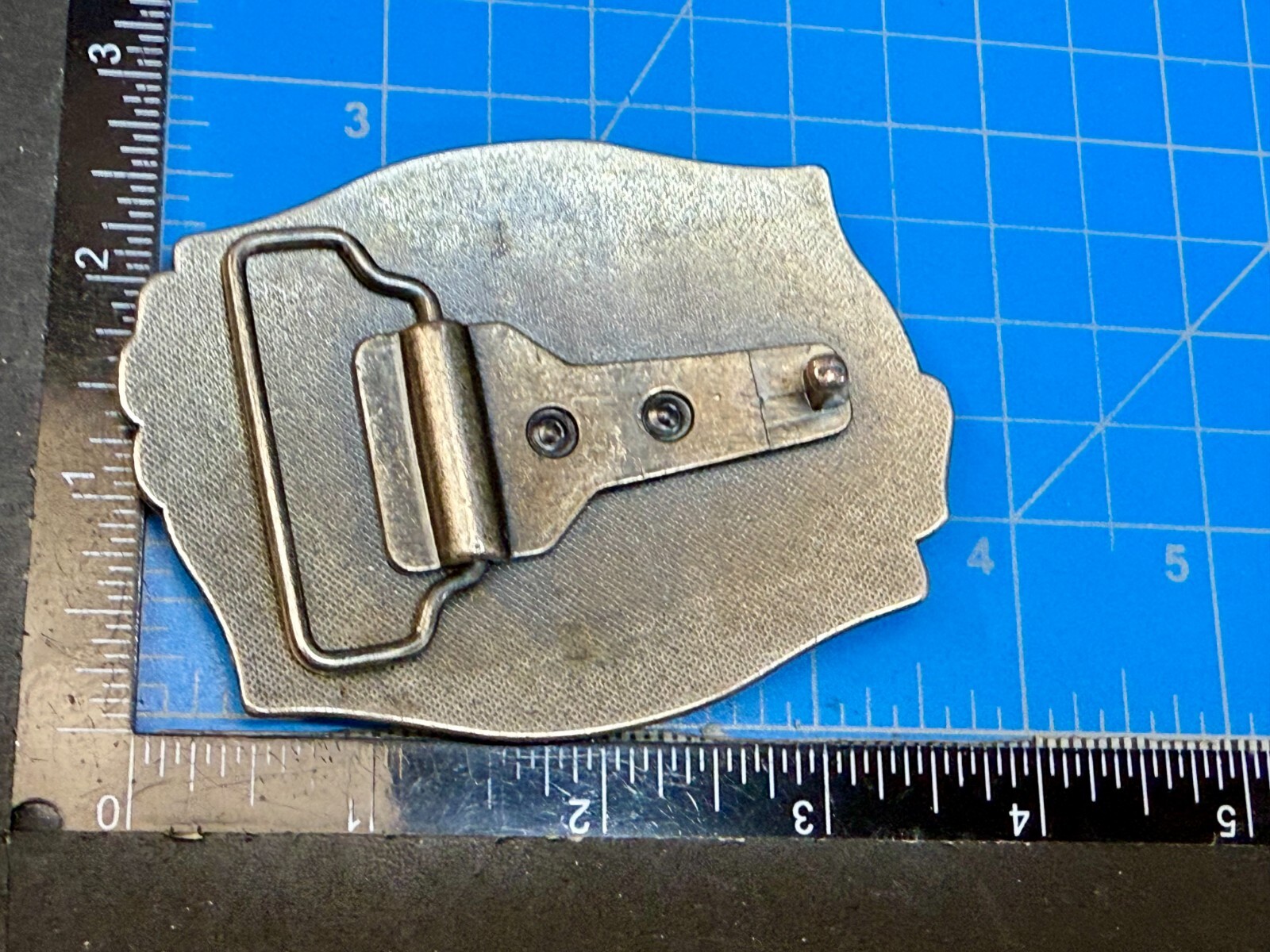 Manchester ESC Clothing Company Vintage Silver Color Belt Buckle