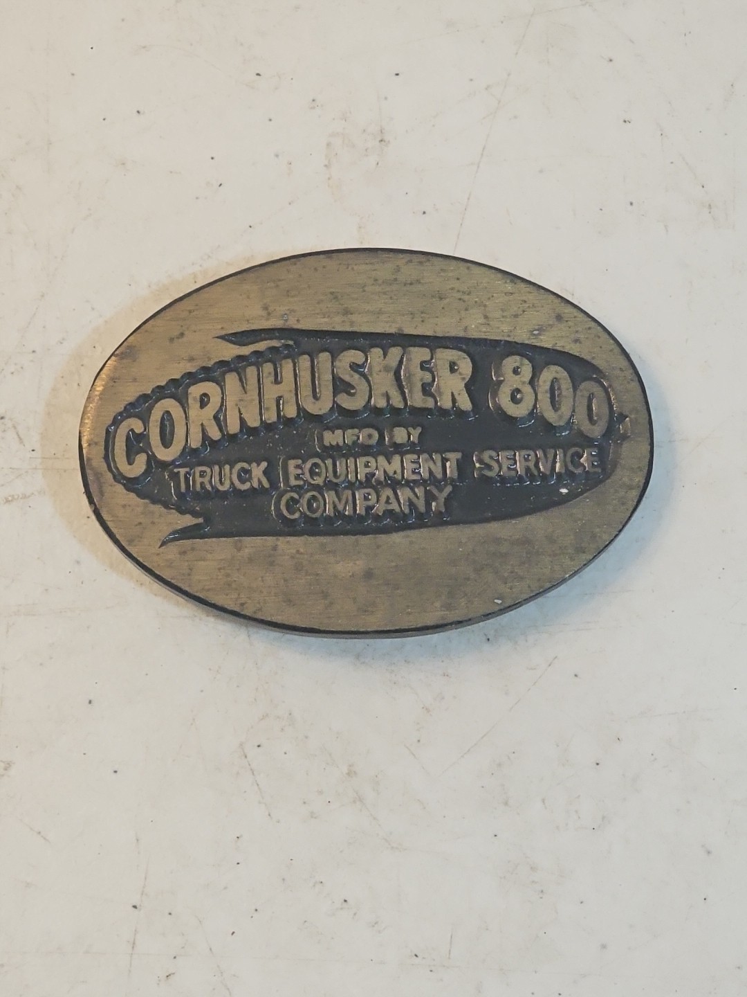 Cornhusker 800 Truck Equipment Series Dynabuckle Belt Buckle Solid Brass