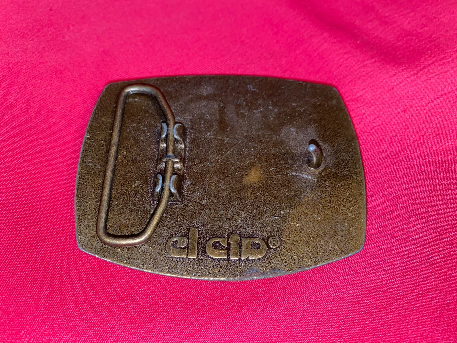 Vintage The Hilton LBJ Dallas, Texas Belt Buckle