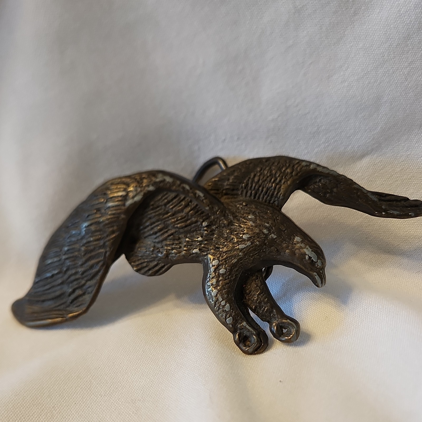 Men&rsquo;s Eagle Bird Belt Buckle Bronze Metal Western Style Antique Finish