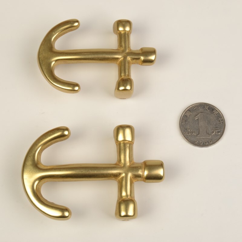 Men&rsquo;s Solid Brass Anchor shaped Belt Buckle Belt Buckles for 1.5&Prime; / 38mm Belt