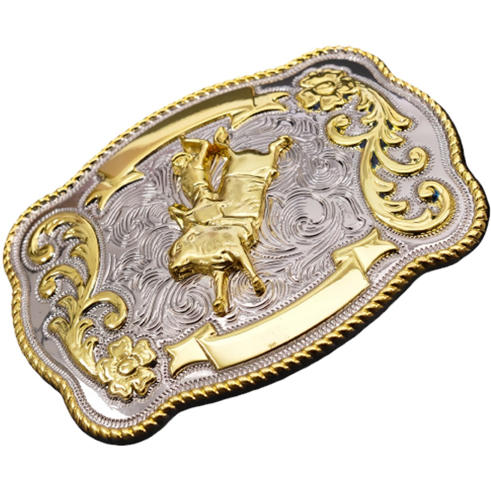 Rock Bull Ride 10cm Huge Rodeo Big Cowboy Texas Western Shine Belt Buckles HOT