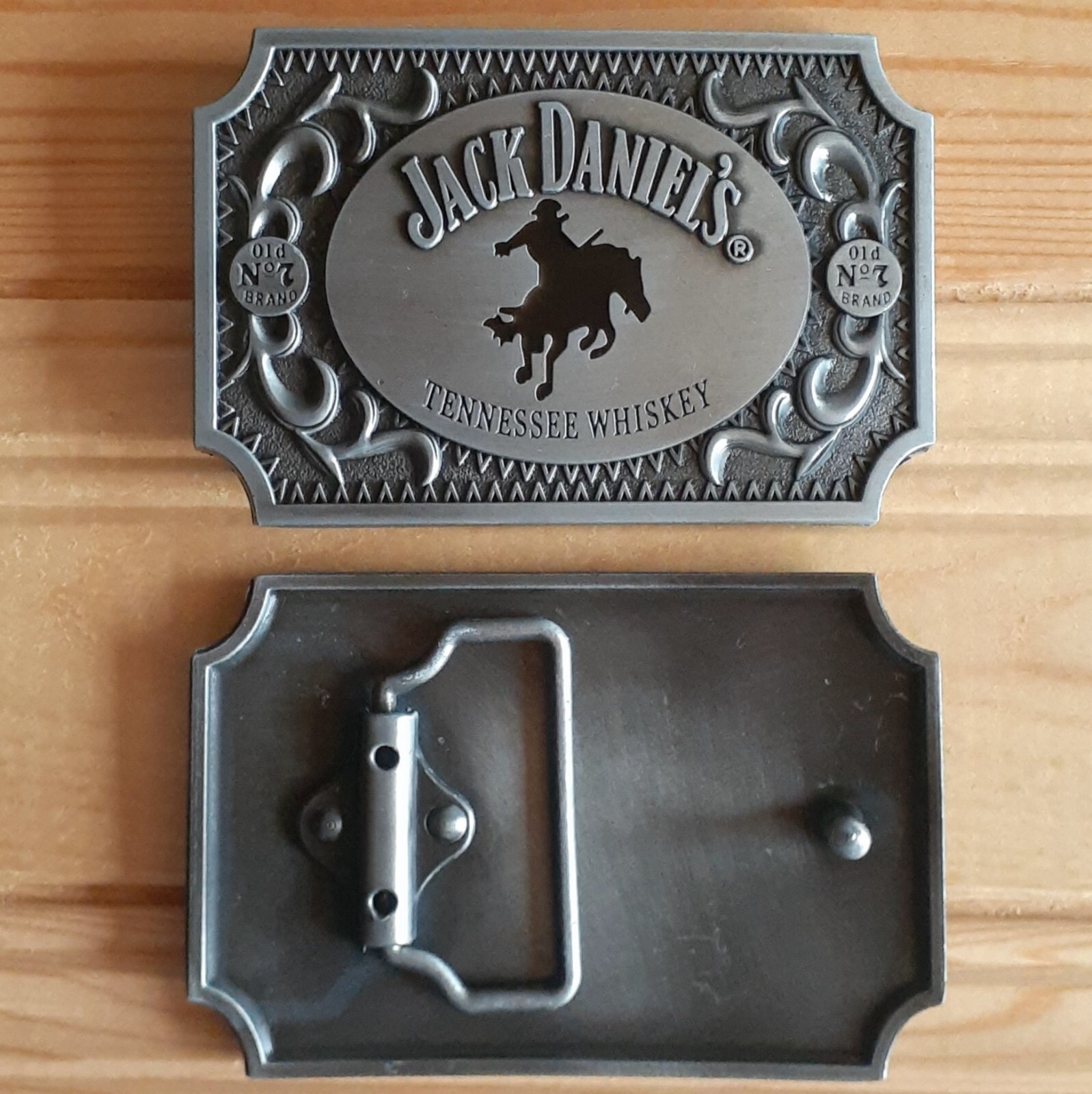 Cowboy horse whiskey whisky Alcool western belt buckle