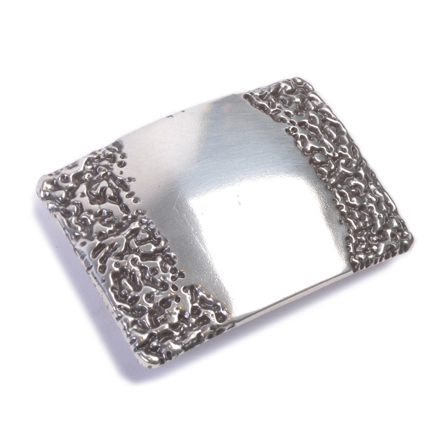 Elliot Rhodes Textured Rectangle Belt Buckle 34929