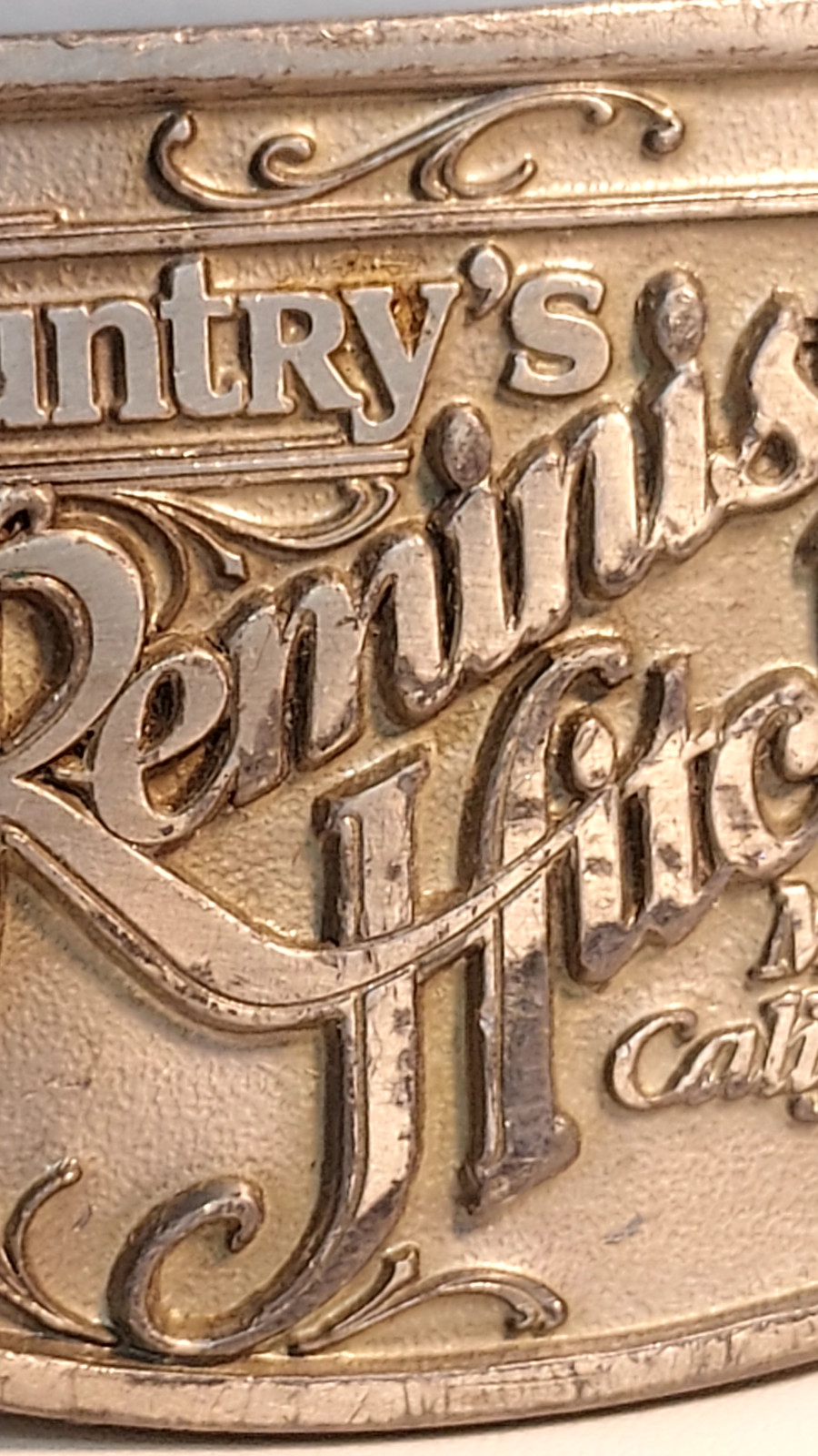 1993~**COUNTRYS REMINISCE HITCH CROSS COUNTRY BELT BUCKLE**~Horse Wagon Ride