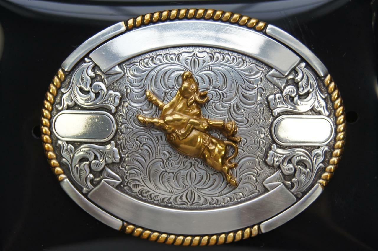 CRUMRINE Belt Buckle BULL RIDER M&F Western 38622