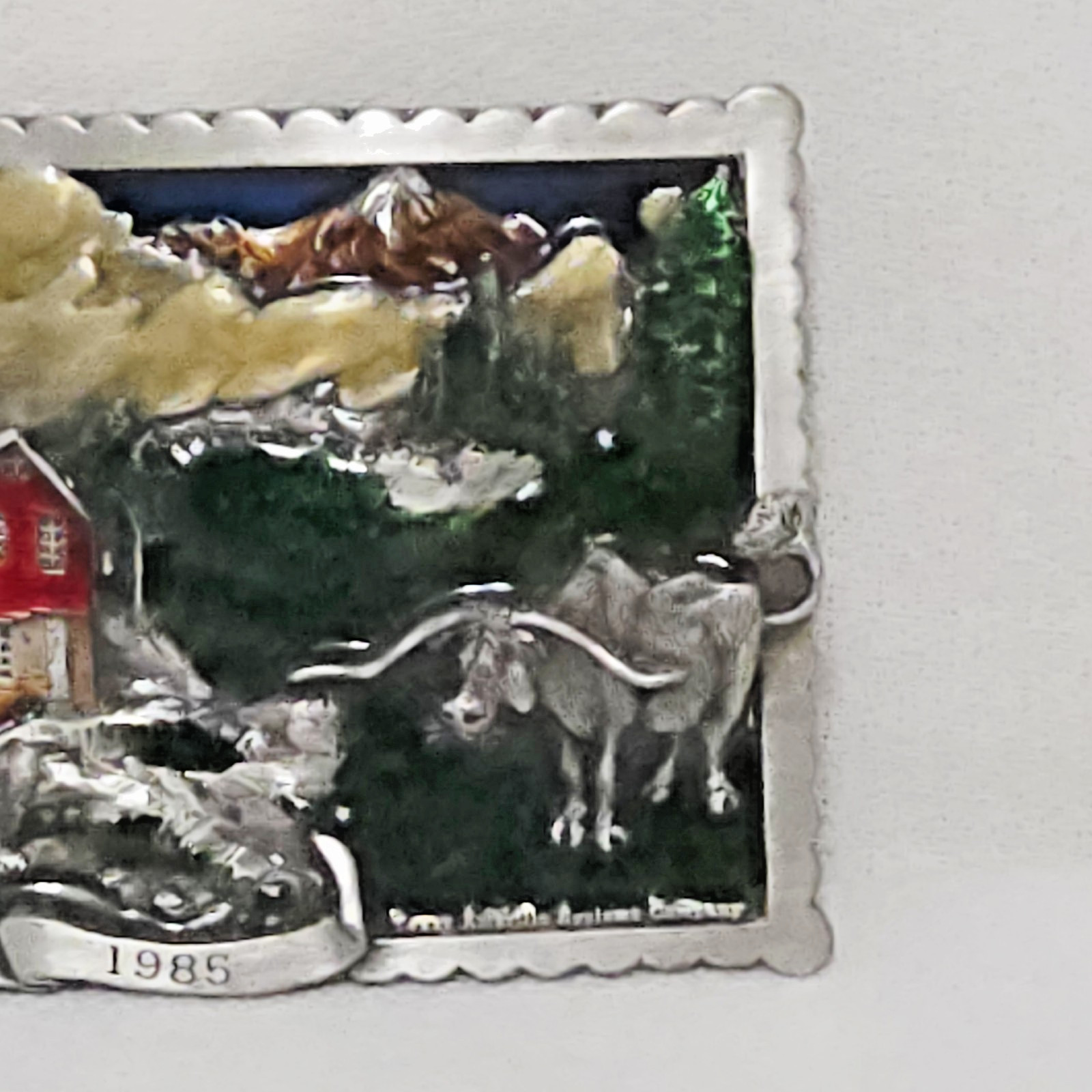Belt Buckle – Texas Amarillo Systems Co Tasco 1985 Limited Edition #132 of 250