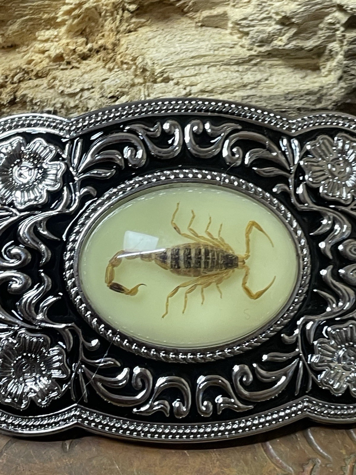 Scorpion Xmas WESTERN SILVER BELT ADJUSTABLE BUCKLE MEN WOMEN UNIQUE VALENTINE