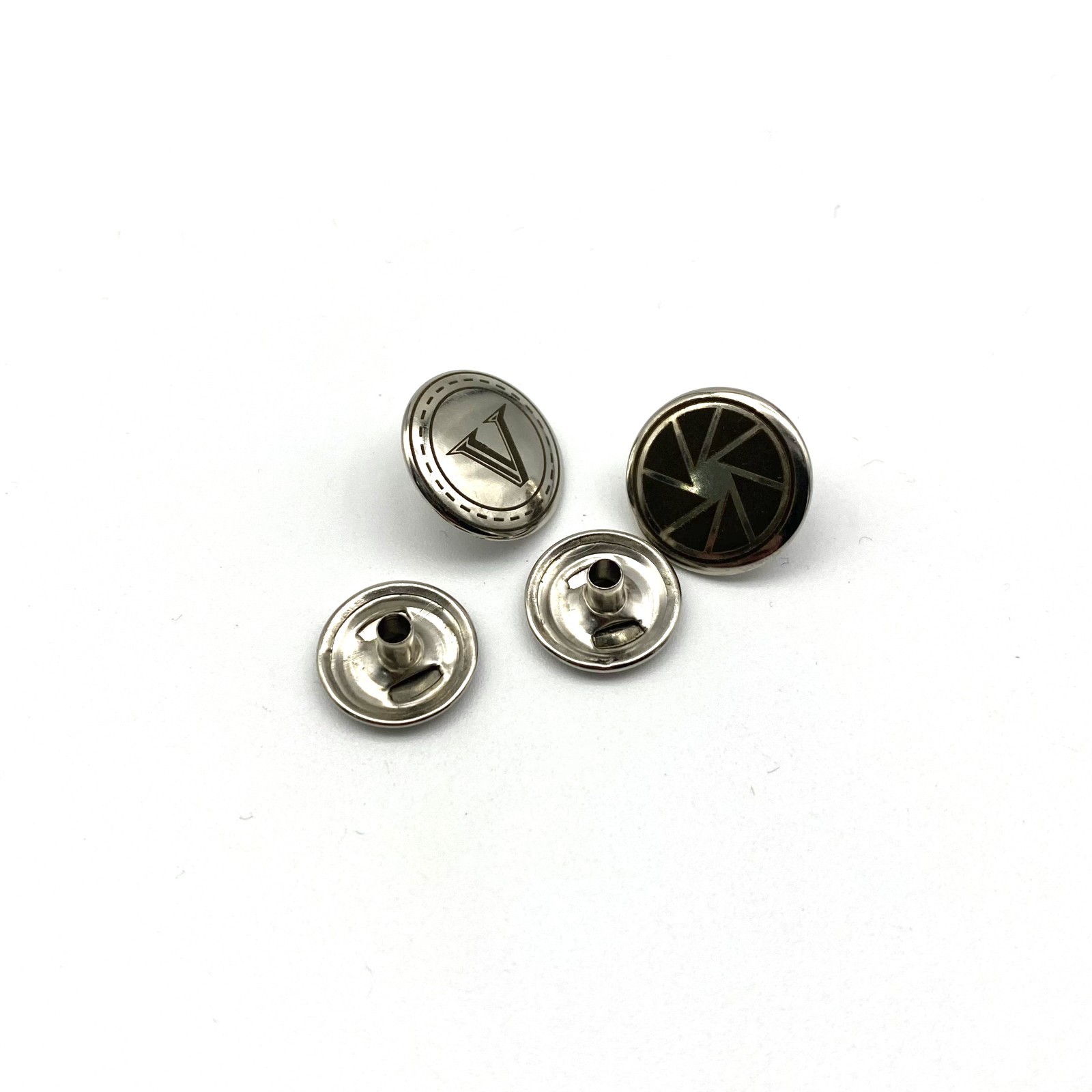Personalized Logo/Text Brass Snap Buttons,Leather Snaps,4size 8/10/12.5/15mm lot