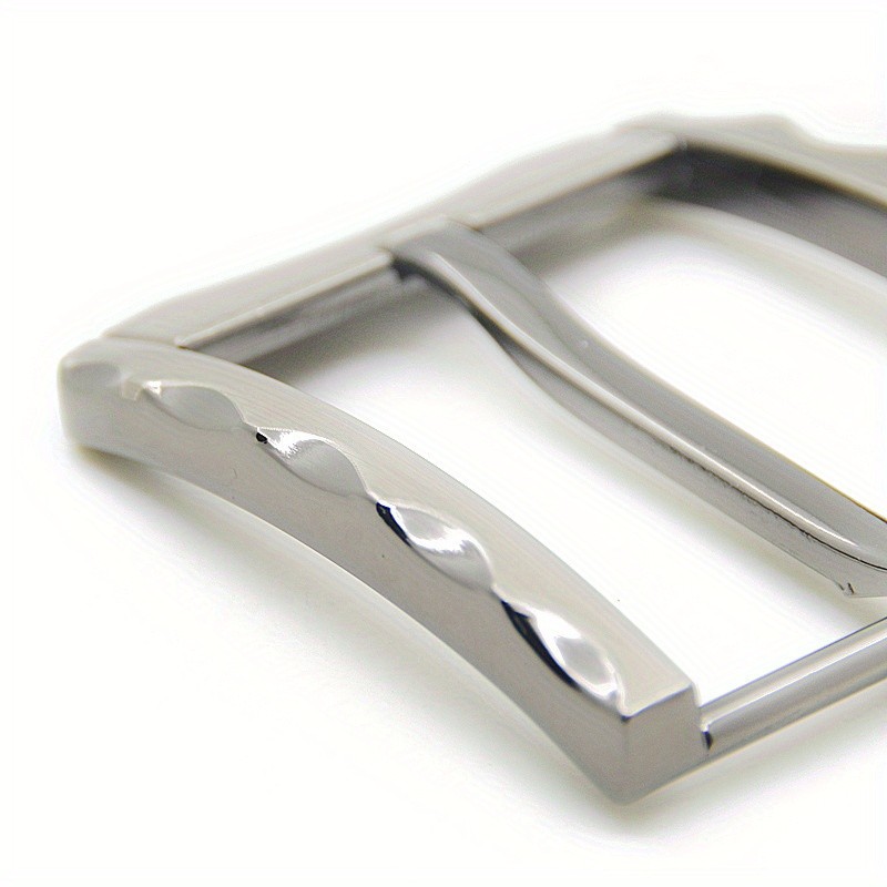 40mm Zinc Alloy Belt Buckle End Bar Heel Bar Buckle Single Pin Half Buckle Multi