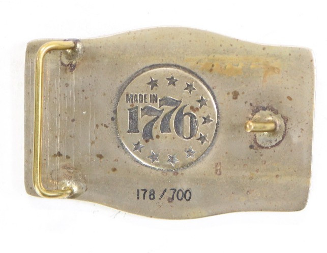 infowars 1776 Molon Labe belt buckle 178 of 700