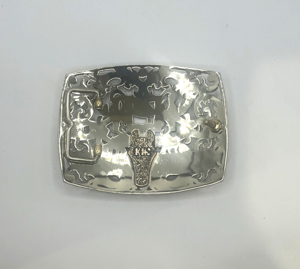 Western Trophy Belt Buckle HPR 3D 2022 Champion