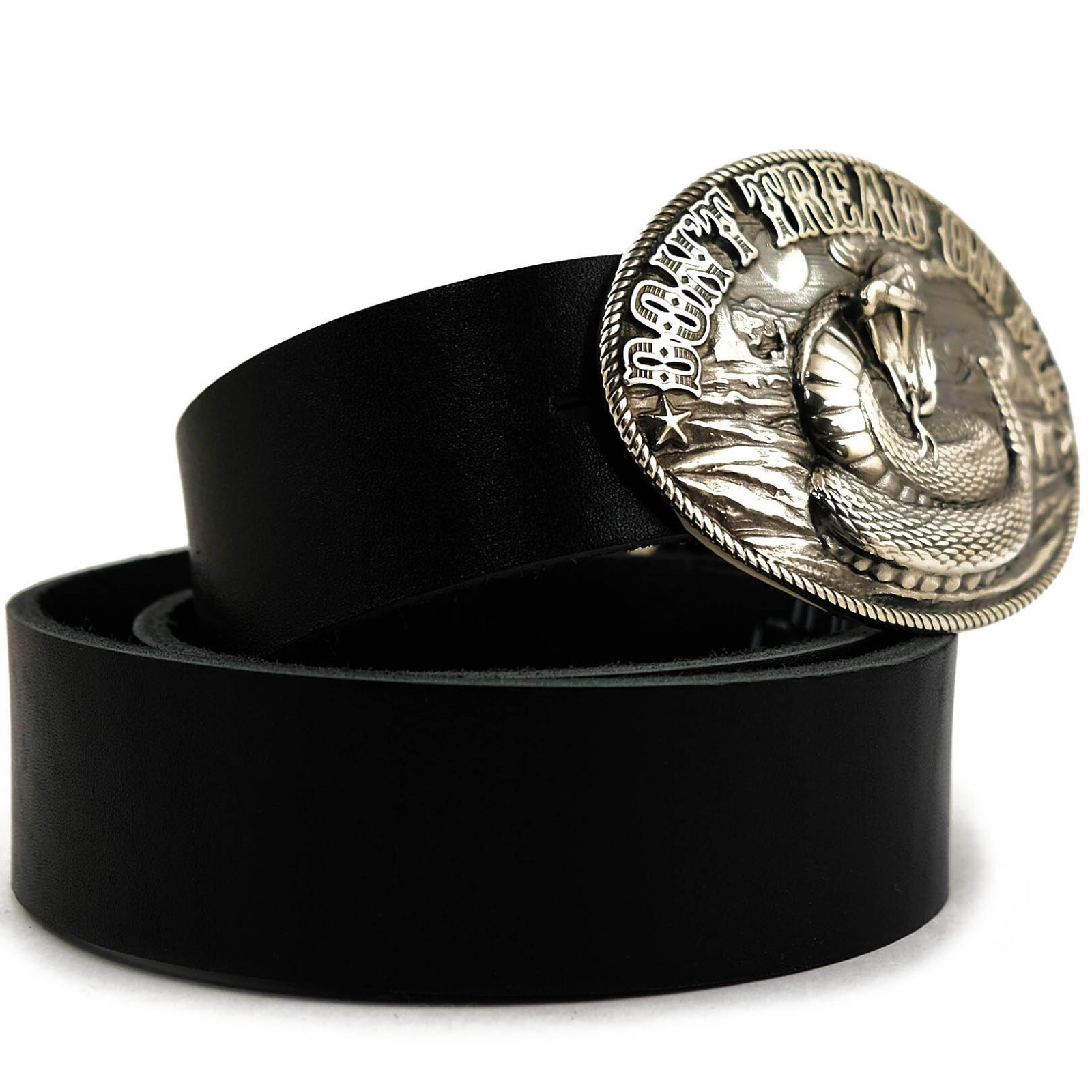Don&rsquo;t Tread on Me german silver belt buckle, Historical American flag buckle