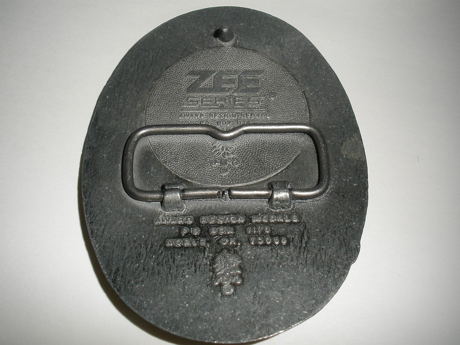 NEW Longhorn Steer S Zee Series ADM Award Design Medals Vintage Belt Buckle