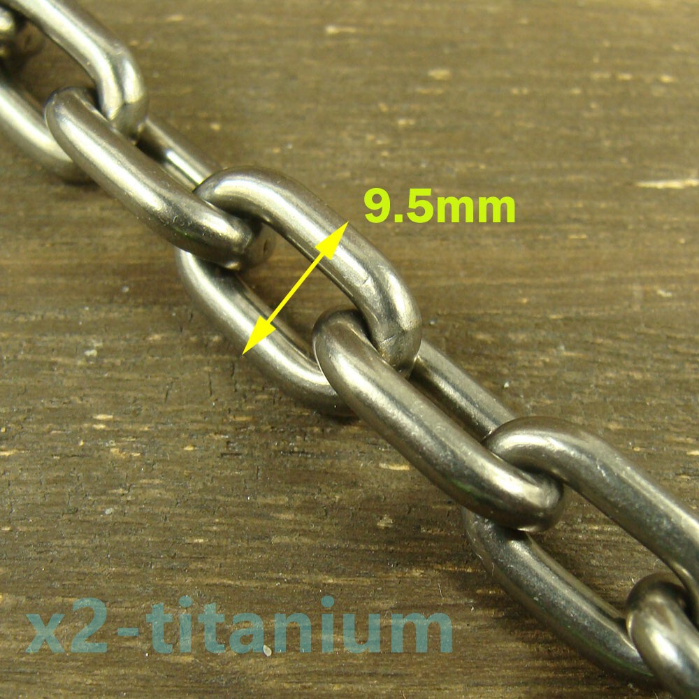 Heavy duty Titanium anti lost Key chain ring bracelet snap hook carabiner XH894