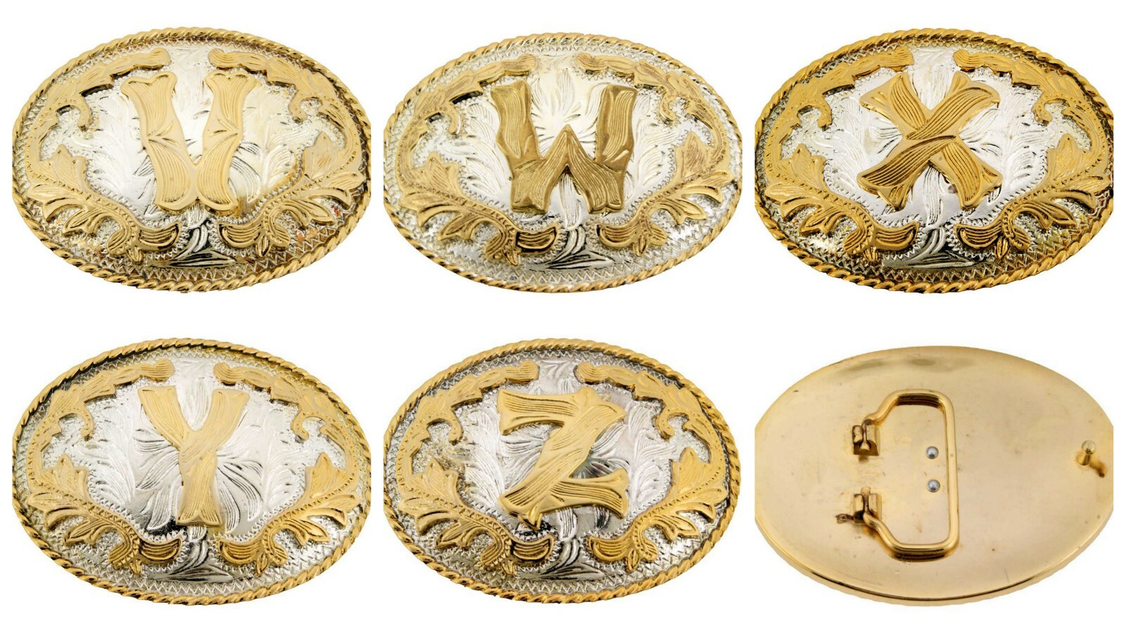 N E W A B C D G J K L M R S T Initial Letter Belt Buckle Men Women Western Rodeo