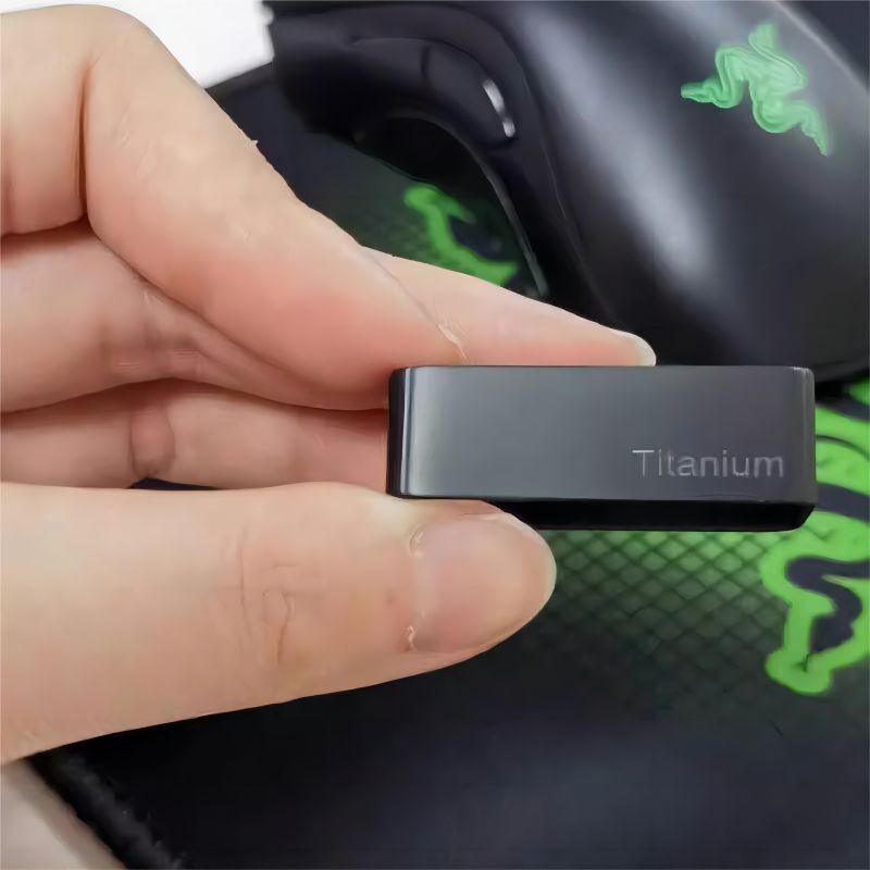 Pure Titanium Belt Loop Keeper Women Men&rsquo;s Belt Buckle Accessories Strap Ring