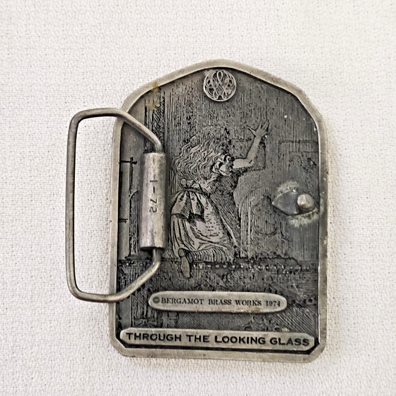 Belt Buckle – Through the Looking Glass 1974 Bergamot Brass Works