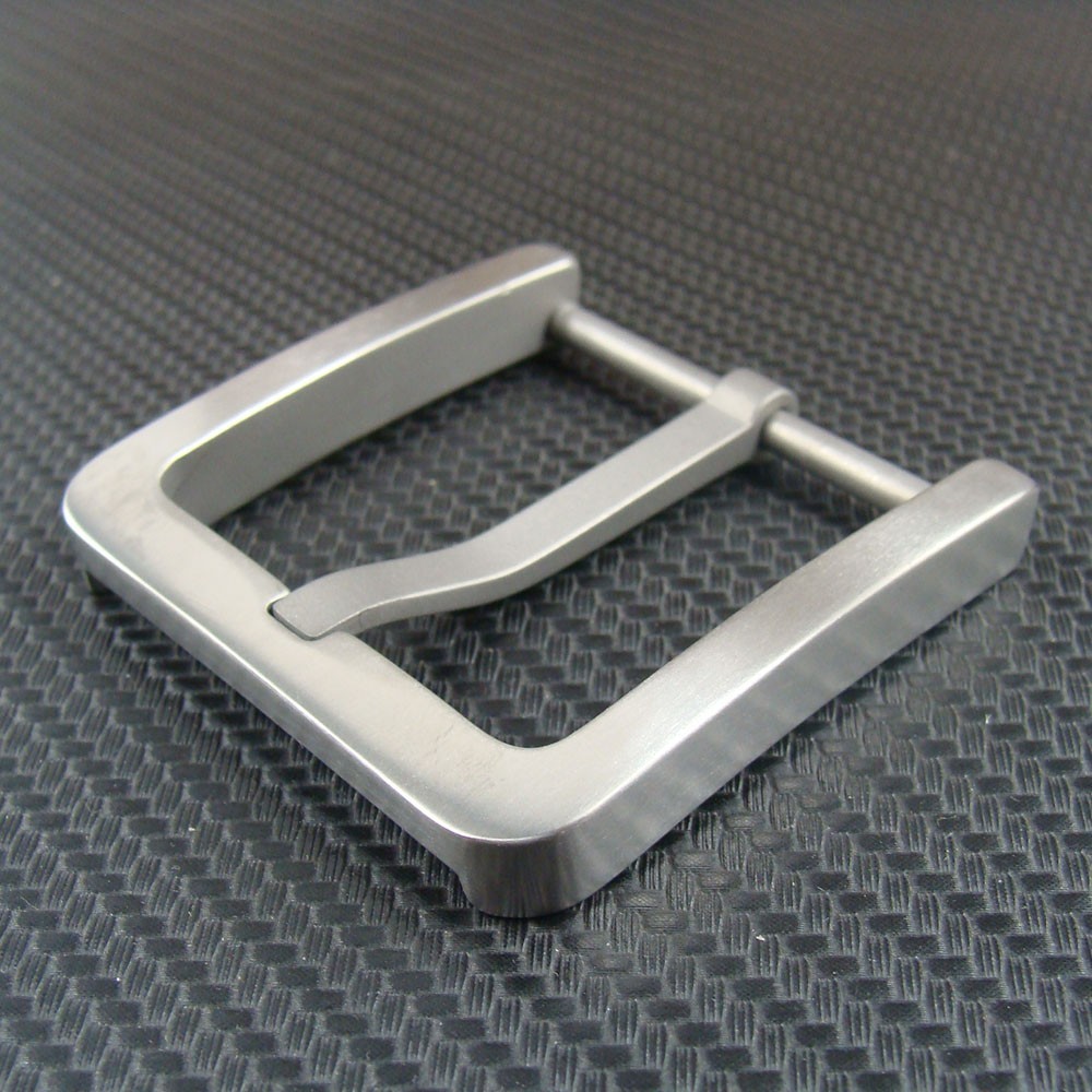 Titanium Pin Single Tongue Buckle Anti allergy Belt Buckle for 1.5&Prime; Belt Z297A