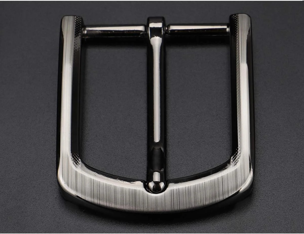 1.5 Inches (38-40 mm) Belt Buckle Single Prong Square Replacement Buckle for Men