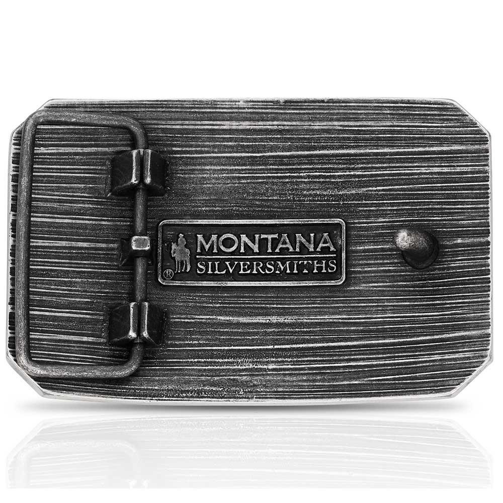 Montana Silversmiths Attitude Westward Way Buffalo Nickel Western Belt Buckle