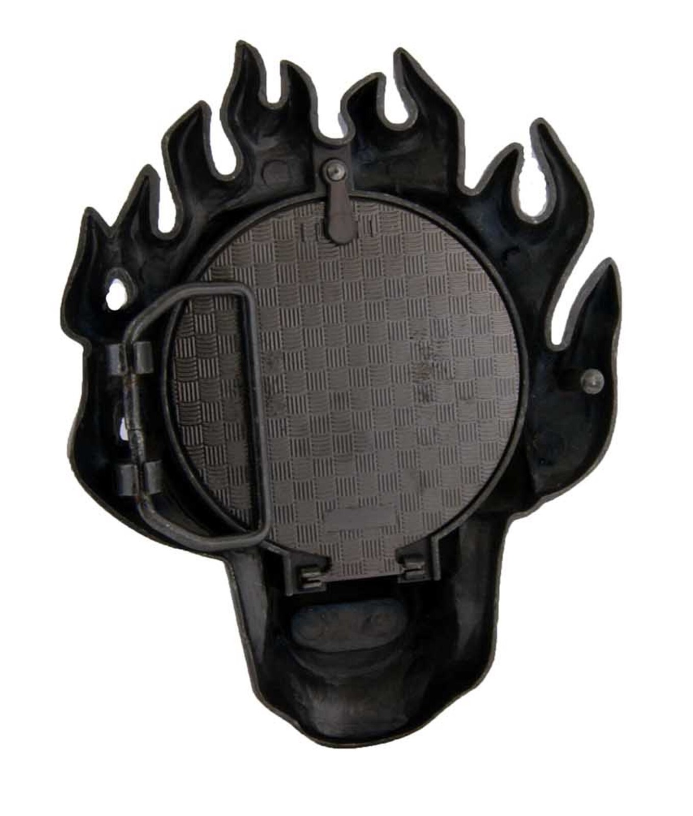 Skull Flaming Blinged Metal Belt Buckle Mens Halloween Party Costume Gift