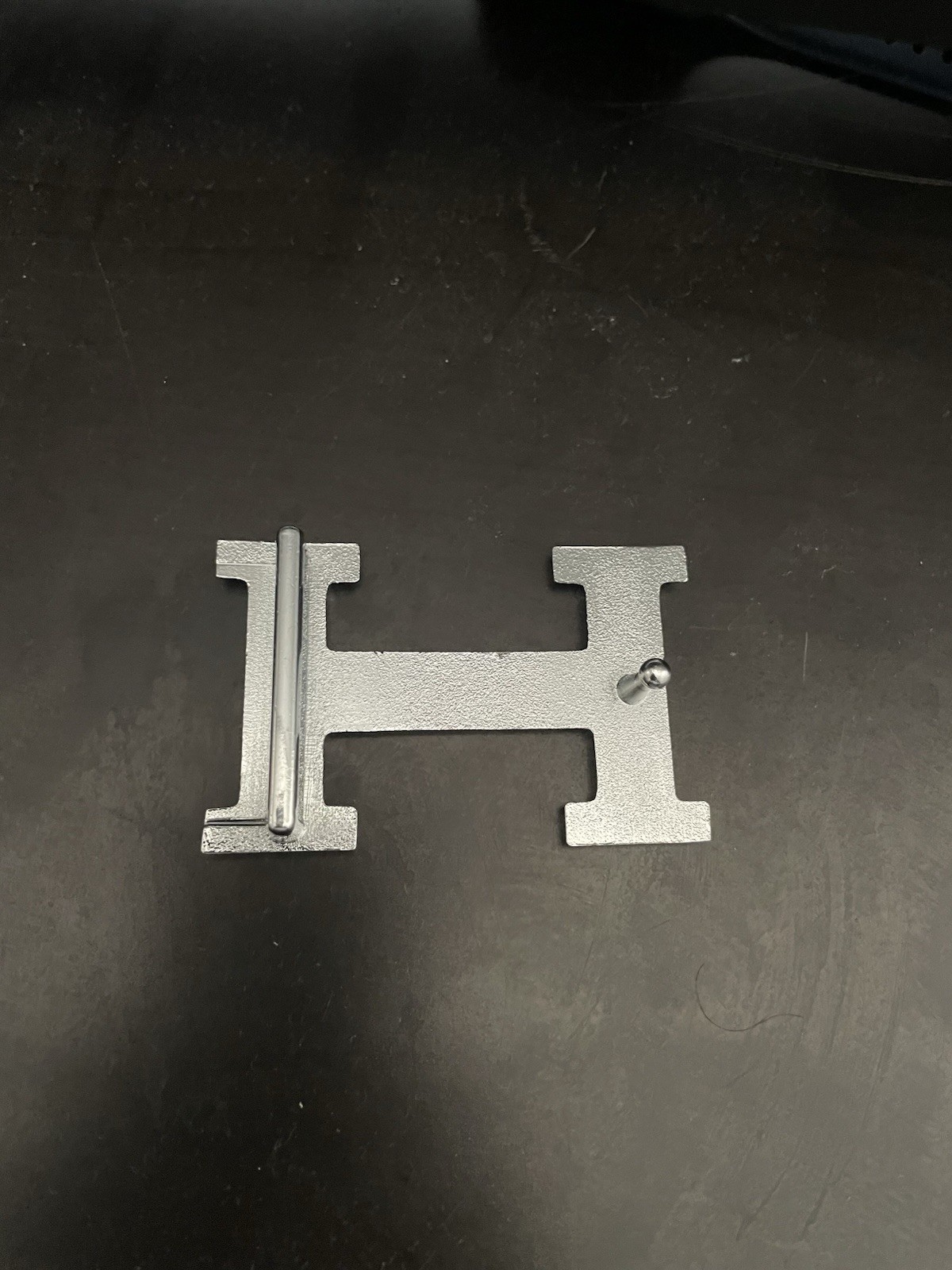 Silver Hermes Belt Buckle W/o Strap