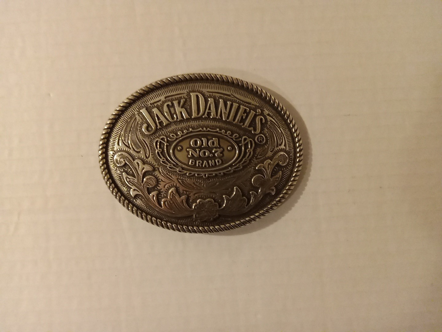 2005 Jack Daniel&rsquo;s Old No. 7 Brand Whiskey 5008JD Belt Buckle