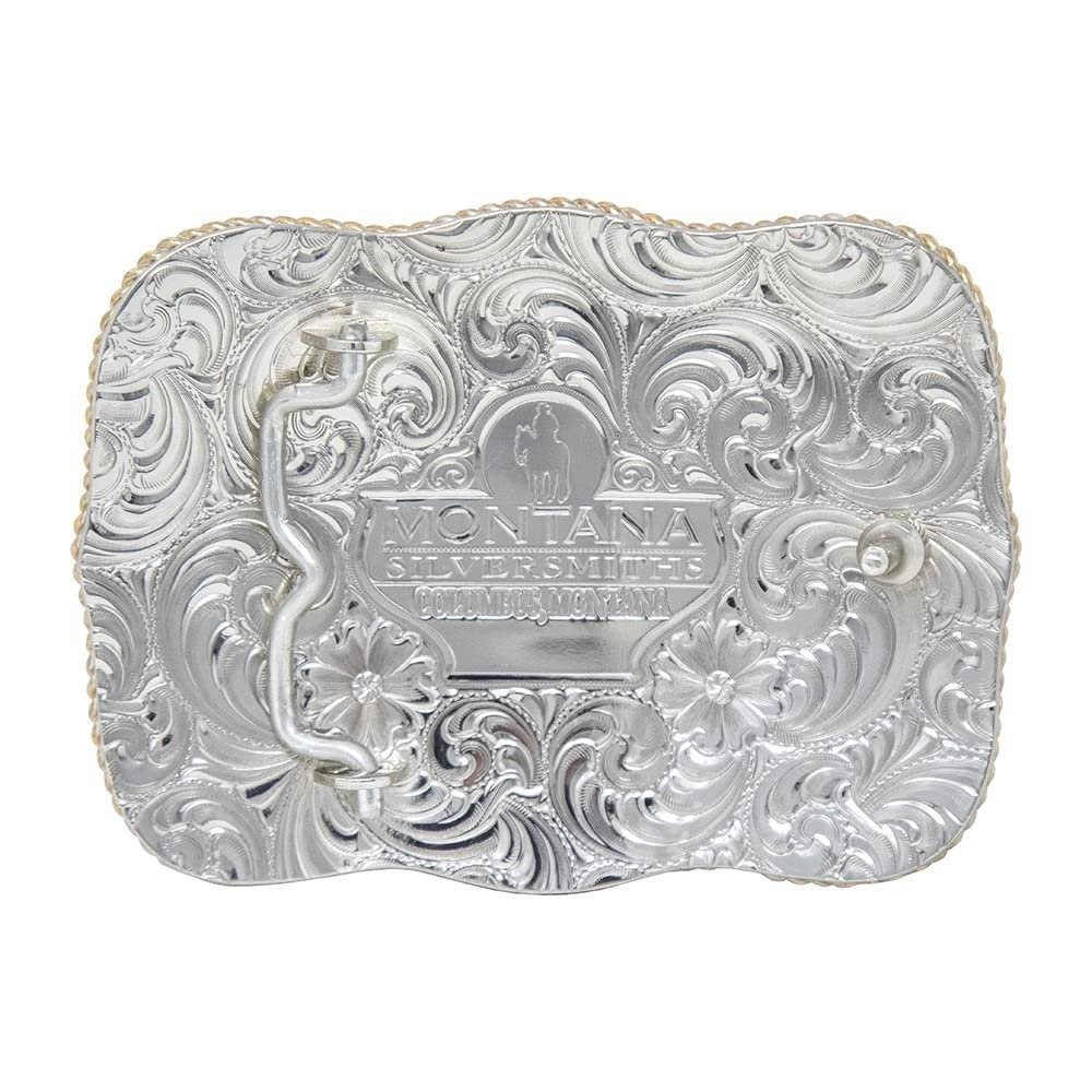 Montana Silversmiths Men&rsquo;s Cowboy And Crosses Buckle