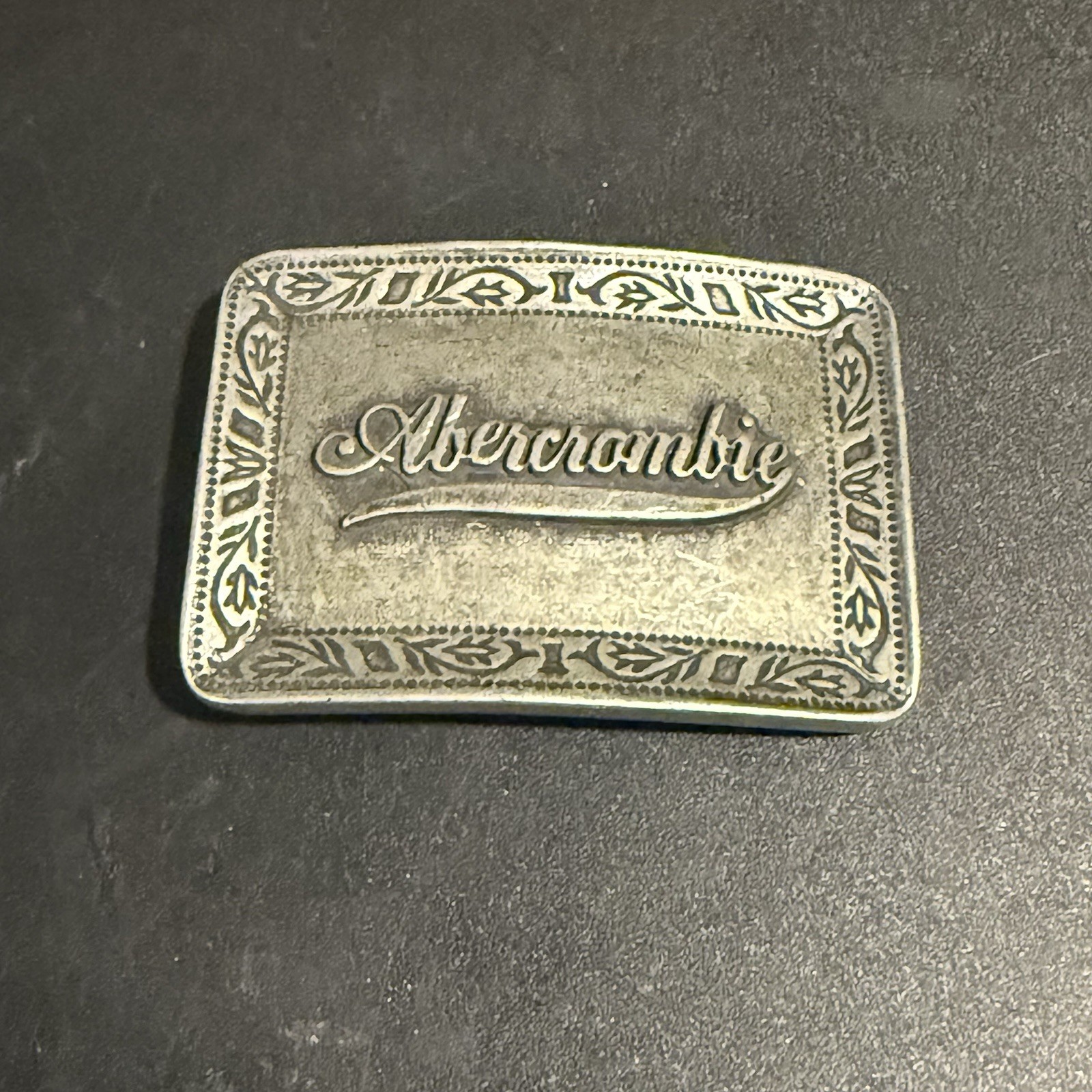 Abercrombie And Fitch Silver Belt Buckle Men’s Accessories