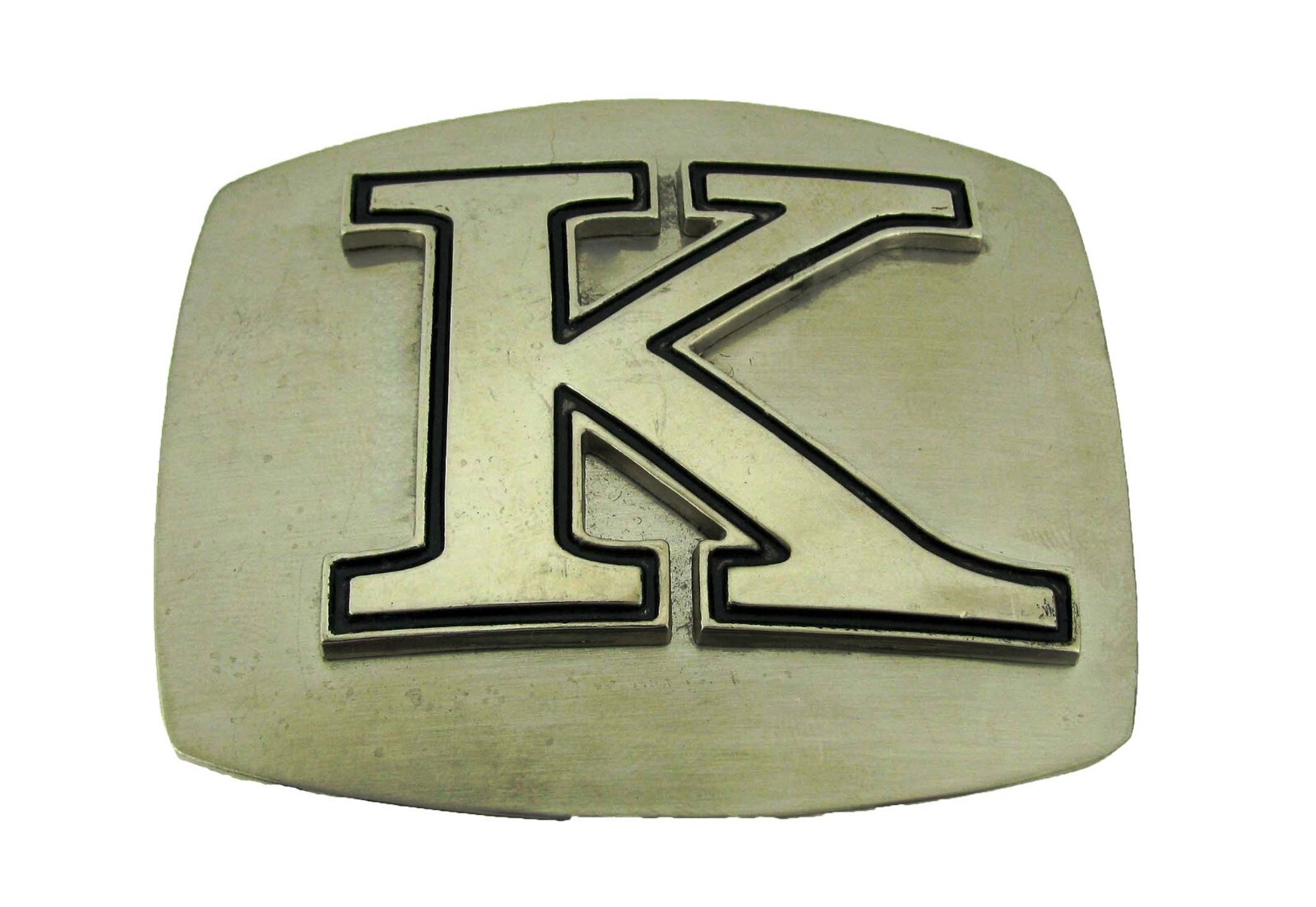 Initial Letter Silver Metal Rodeo Belt Buckles A-Z Western Really Cowboy Style