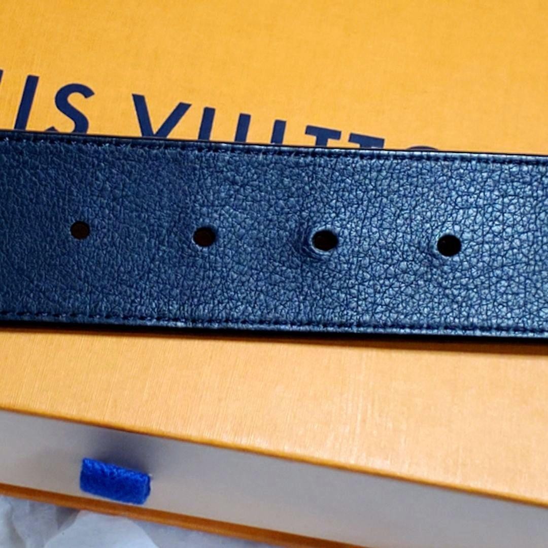 Louis Vuitton Pre-Owned Belt 100 40 Initial Black Gold
