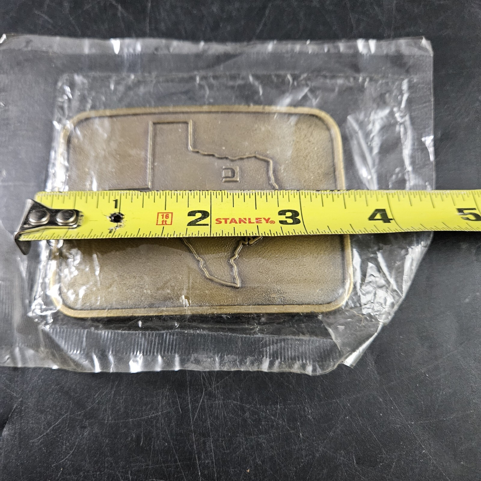 Docutel Belt Buckle w Original Packing Sealed Money Associates Florida Texas VG6