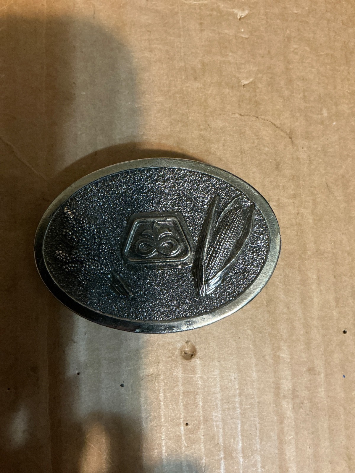 Used Metal Alloy Belt Buckle Pioneer HI-BRED Intl Inc Seeds Advertisement Item?