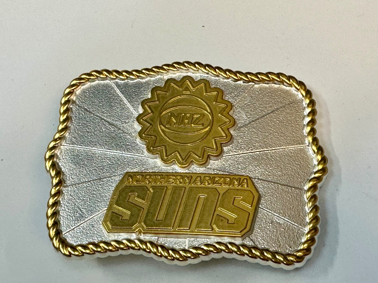 NAZ Northern Arizona Suns Basketball Team NBA G League Belt Buckle