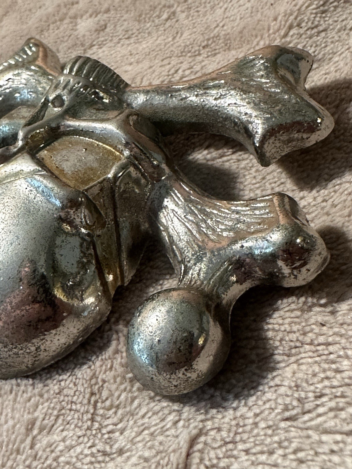 Men&rsquo;s Skull & Crossbones Western Metal Belt Buckle, Silver Tone, 1.5 in