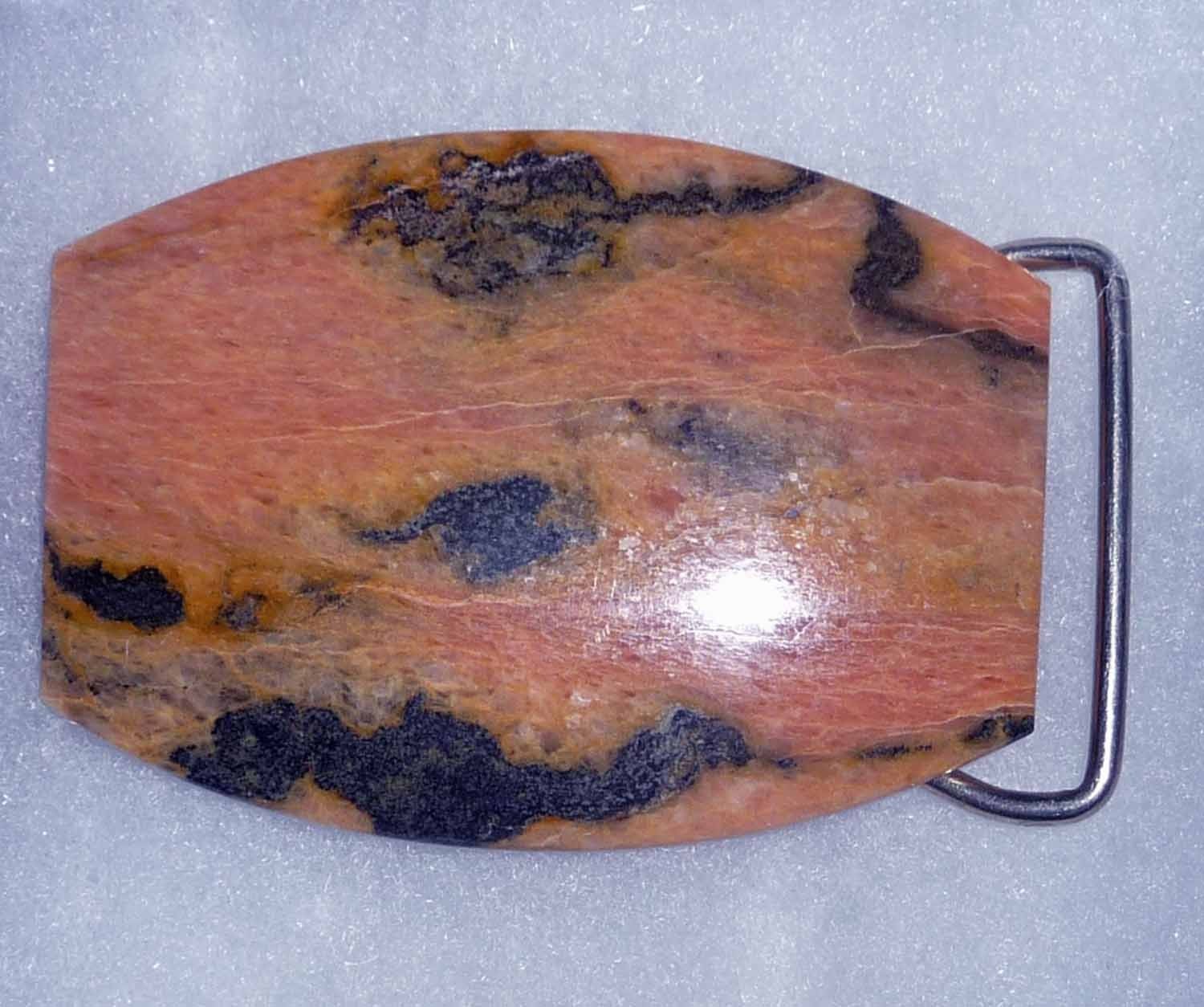 Handcrafted, Jasper, Agate Gemstone Belt Buckle polished natural stone- Pick 1
