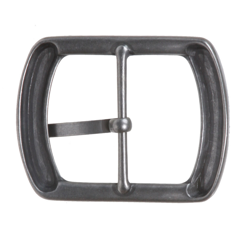 1 3/4&Prime; (44 mm) Nickel Free Center Bar Single Prong Oval Belt Buckle