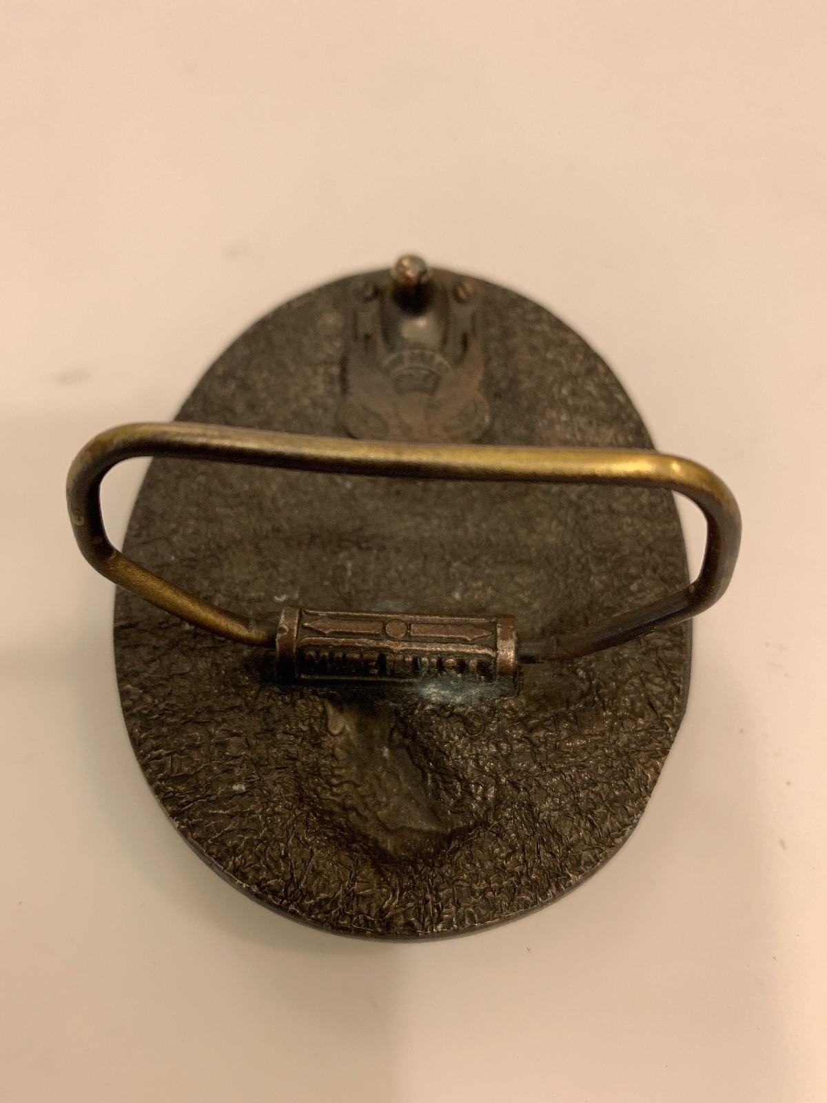 Vintage Solid Brass Lebco Limited Edition Belt Buckle An American Tradition