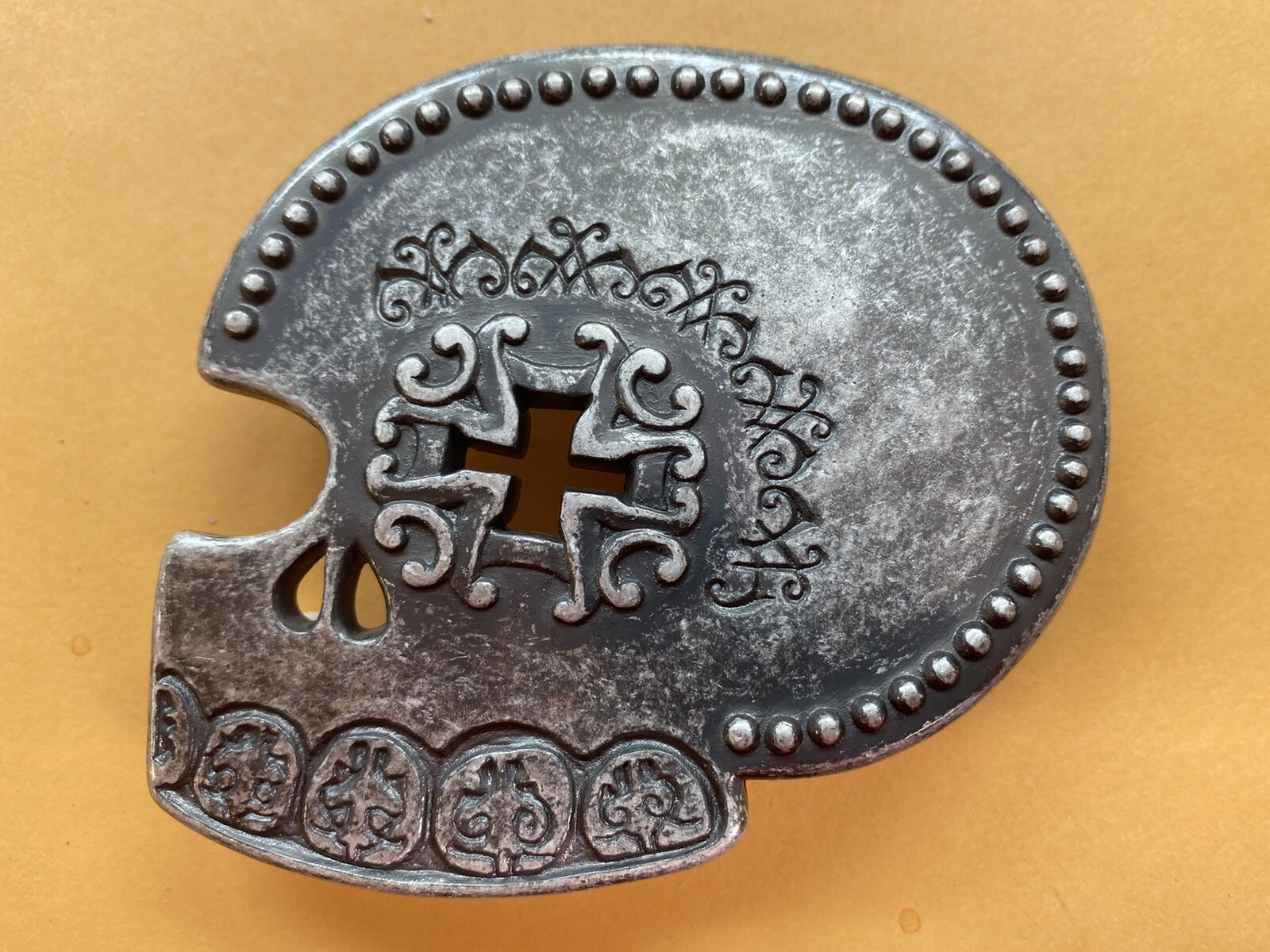 New Skull Belt Buckle 3 1/2” Wide 3” Tall
